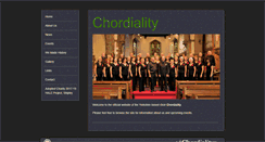 Desktop Screenshot of chordiality.com