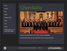 Tablet Screenshot of chordiality.com